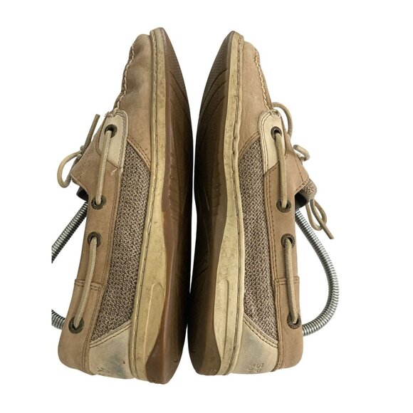 Sperry Women's 8.5M Tan Leather Top-Sider Boat Shoes - Picture 6 of 8